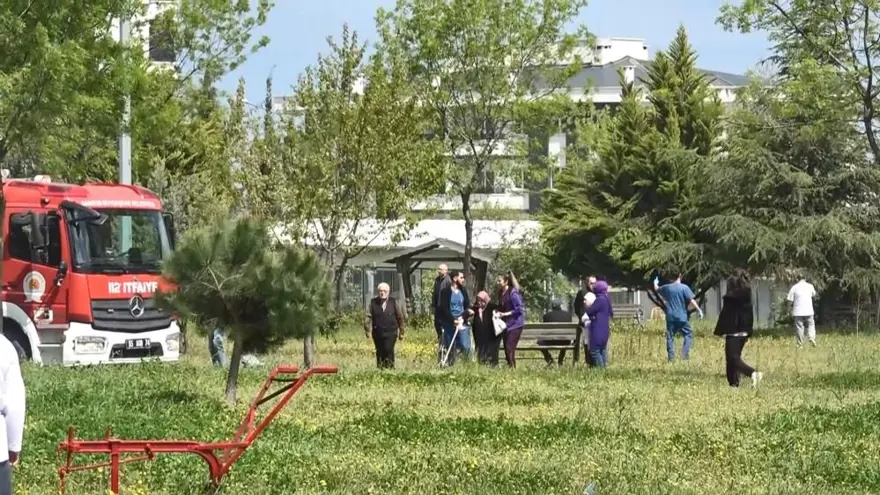 Huzurevinde yangın paniği: Sirenler çaldı, 75 kişi tahliye edildi 2