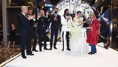 Diriliş Ertuğrul'un Aliyar'ı Cem Uçan evlendi