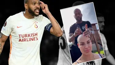 Marcao'nun zor anları: Kanser olan eşinin saçlarını kazıdı, destek mesajları yağdı