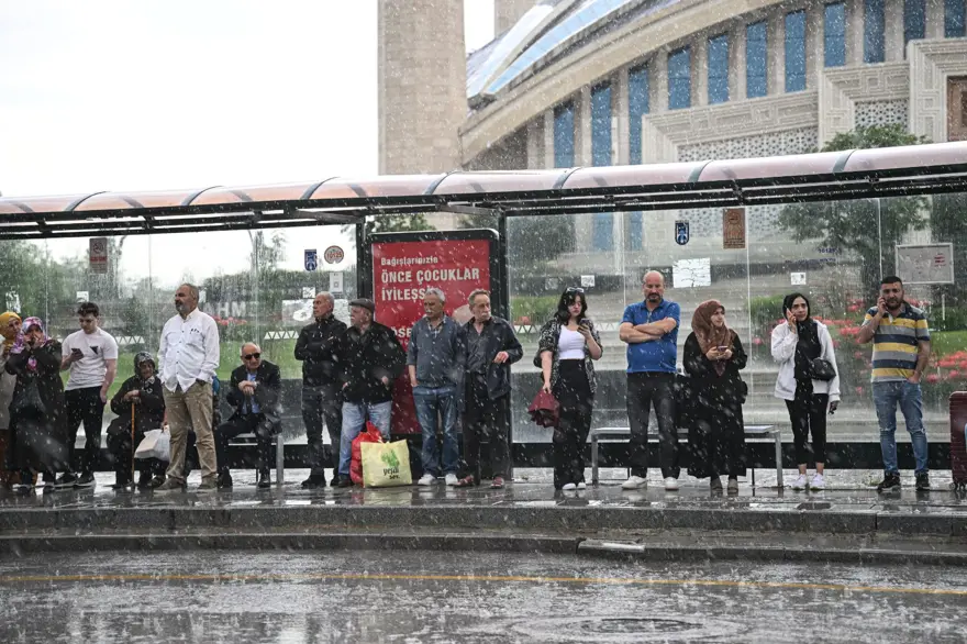Ankara'da şiddetli sağanak 2