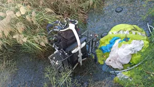 SON DAKİKA HABERİ: Mersin'deki polisevi saldırısında teröristlerin kullandığı paramotor bulundu SON DAKİKA HABERİ: Mersin'deki polisevi saldırısında teröristlerin kullandığı paramotor bulundu