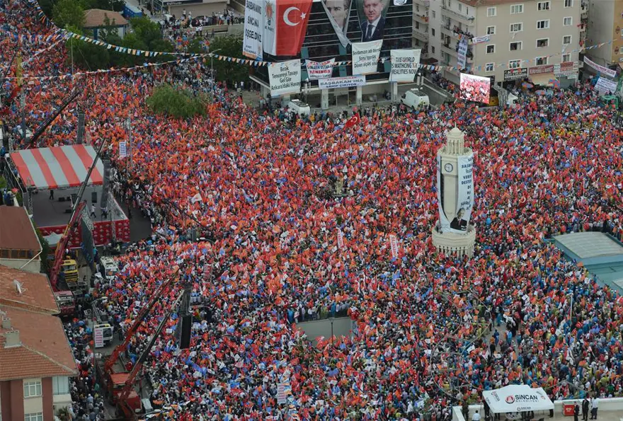 AK Parti Sincan mitingi 11