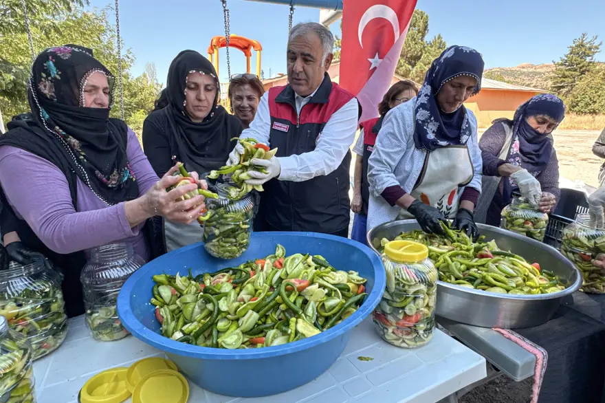 Devlet desteğiyle yetiştiriyorlar: Sebzeleri dönüştürerek gelir elde ediliyor 5 Devlet desteğiyle yetiştiriyorlar: Sebzeleri dönüştürerek gelir elde ediliyor 5