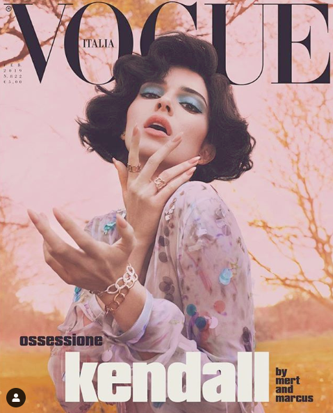 Kendall Jenner Vogue İtalya için çıplak poz verdi | NTV Haber