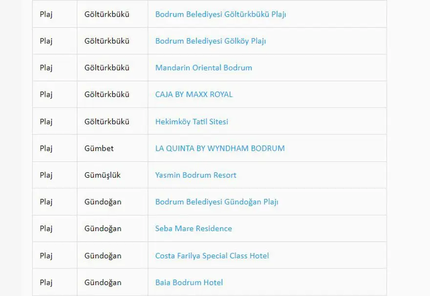 Türkiye'nin mavi bayraklı plajları: 2023 yılı güncel listesi (En iyi sahiller ve plajlar) 43