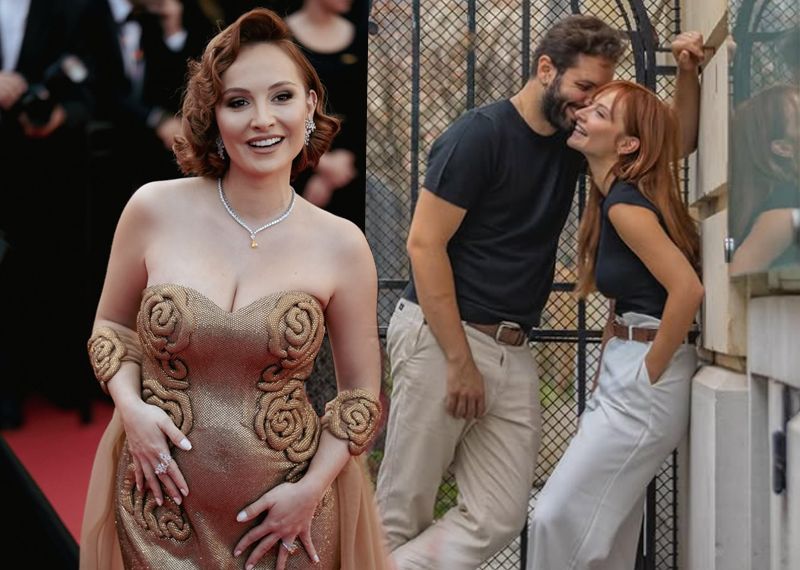 Başak Gümülcinelioğlu Cannes'da: Kırmızı halıda bebek sürprizi