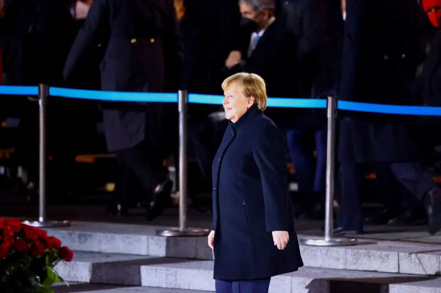 Merkel'e şarkılı veda 2