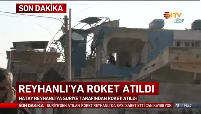 Reyhanlı&#x27;ya roket atıldı (Harekatta son durum 12.Gün)