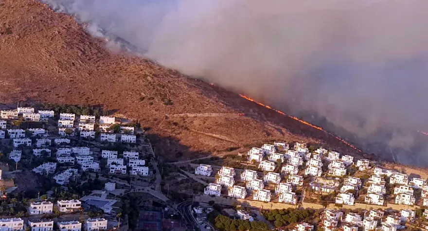Bodrum'da yangın 8