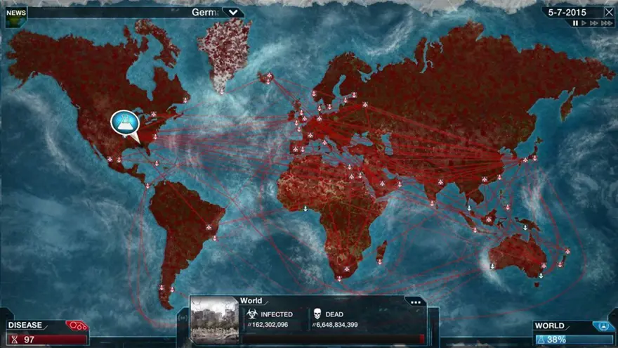 plague inc, virüs, oyun 1