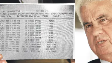 Başkanın hesabında 2 milyon lira!