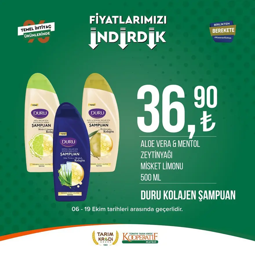 Tarım Kredi Kooperatif Market kasım ayına özel yeni indirimli ürünler: Birçok üründe yüzde 50 indirim fırsatı (2 Kasım 2023 Tarım Kredi Market indirimleri) 99