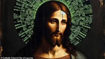 Yapay zekada tartışmalı yenilik: Günah çıkarmak için İsa hologramı kullandılar!