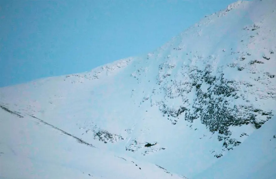 Norveç'te çığ 5 turisti yuttu 3