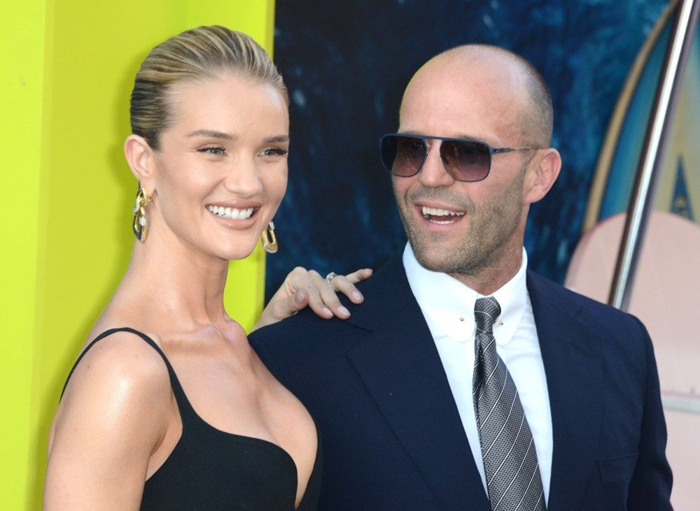 Jason Statham ve Rosie Huntington-Whiteley bu kez tatil için Antalya'da
