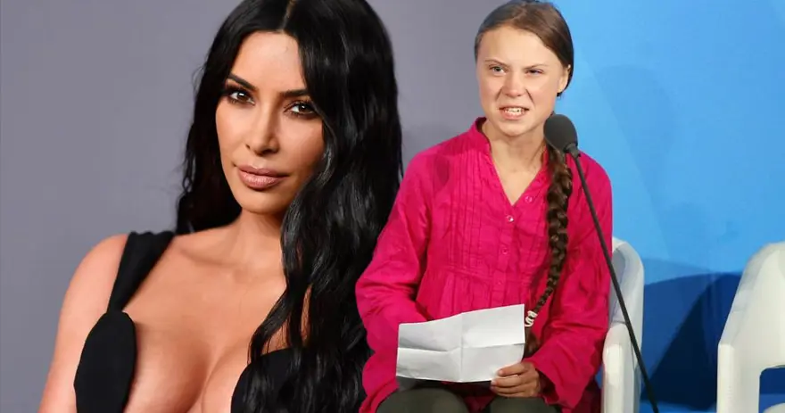 Kim Kardashian’dan Greta Thunberg’e akşam yemeği daveti 1