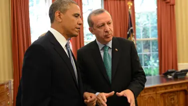 Cumhurbaşkanı Erdoğan ile Obama görüştü