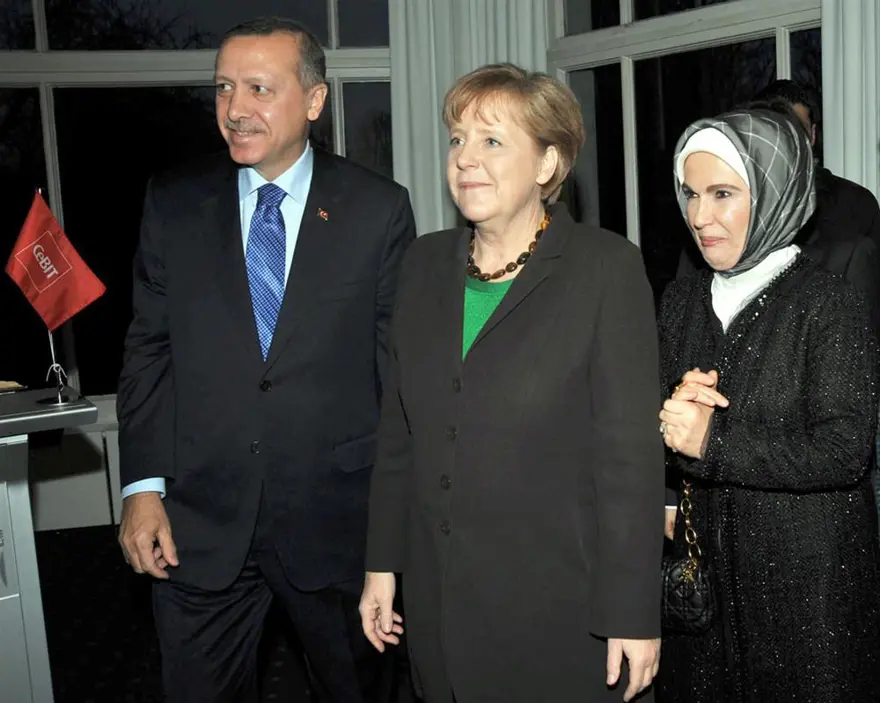 Erdoğan - Merkel buluşması 6 Erdoğan - Merkel buluşması 6