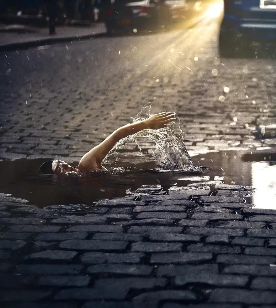 Sanatçı Hüseyin Şahin'den gerçek hayatta görmek isteyeceğiniz rüya gibi sahneler 7