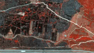 Yanan alanlar uzaydan görüntülendi: 32 bin futbol sahası büyüklüğünde!