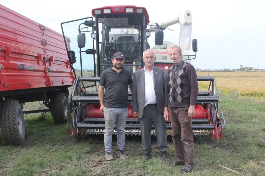 117 bin tonun üzerinde rekolte bekleniyor: Hasadı sürüyor 6
