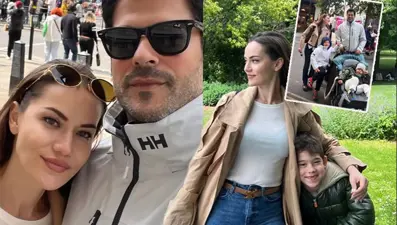 Fahriye Evcen ile Burak Özçivit Londra'da