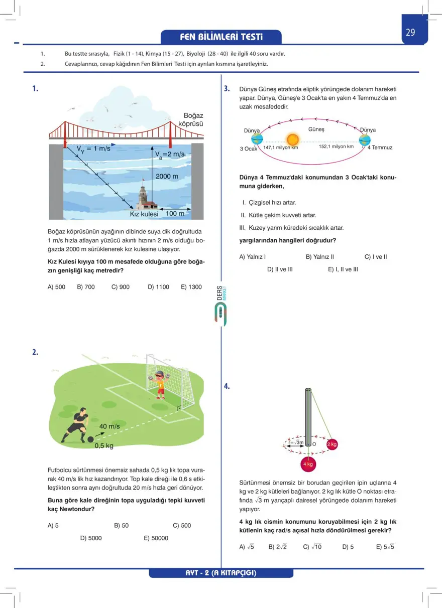 AYT Deneme Sınavı 27