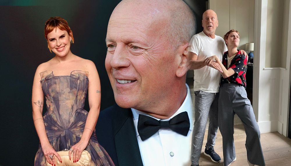 Bruce Willis'in kızı paylaştı: Bu adamı çok seviyorum