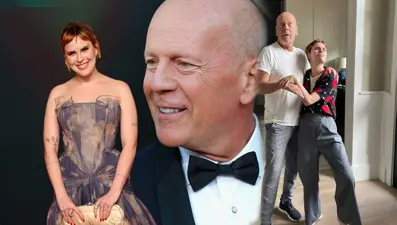 Bruce Willis'in kızı paylaştı: Bu adamı çok seviyorum