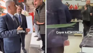 Ticaret Bakanı'na kaçak çay ikram eden esnaf herkesi güldürdü