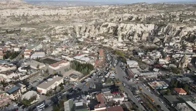Kapadokya'ya bayram tatilinde turist akını
