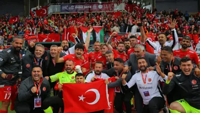 Ampute Milli Futbol Takımı, İsrail'i 6-0 mağlup etti