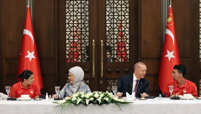 Olimpiyat yıldızları Beştepe'de