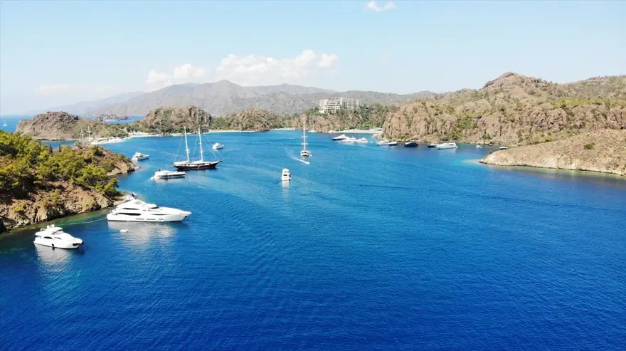 Muğla'nın el değmemiş koyları mavi yolculuk tutkunlarını ağırlıyor 4