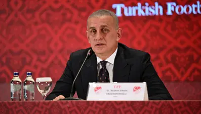TFF Başkanı Hacıosmanoğlu: Hakemlerden sonra 3 bin 700 futbolcuya soruşturma başladı