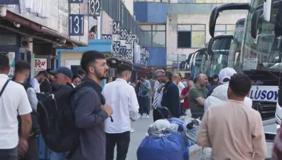 Otogarda bayram mesaisi: Doluluk yüzde 100