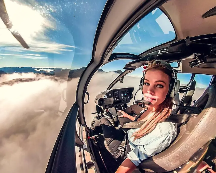 Dünyayı gezen Instagram fenomeni pilotlar: Malin Rydqvist 39