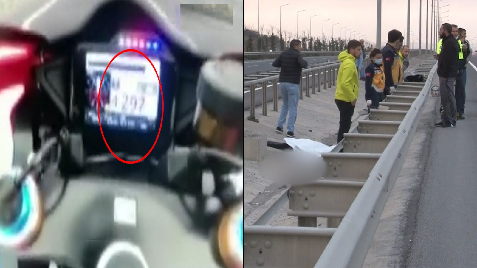 Saatte 300 kilometre hızla ölüme sürdü: Son anlarını kaydetti