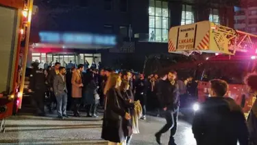 Ankara Barosu avukatlarının toplantı yaptığı otelde yangın paniği