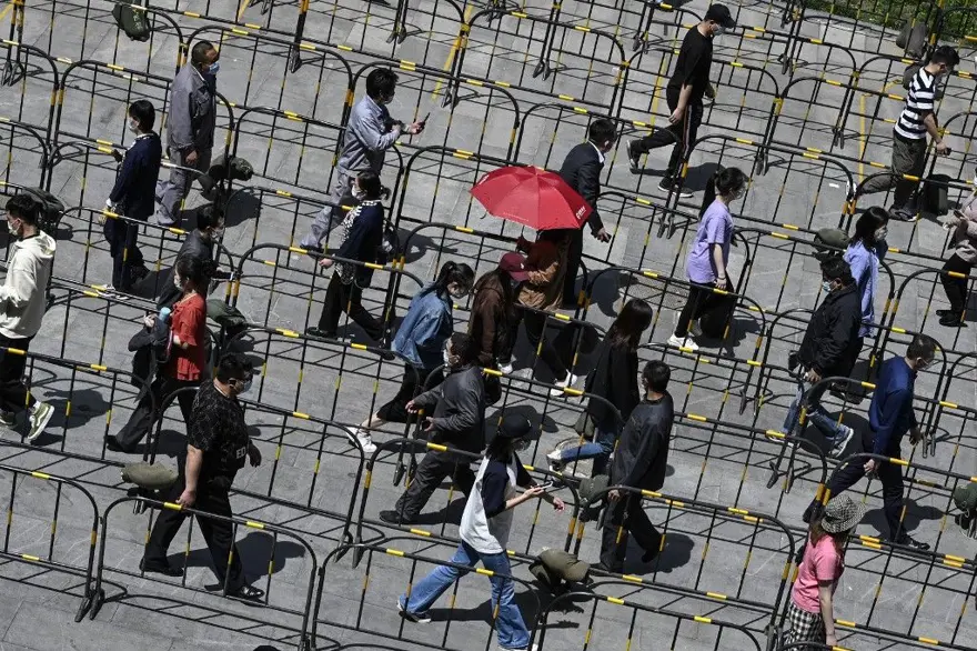 Çin'in başkenti Pekin'de endişelendiren vaka artışı: Önlemler sıkılaştırıldı 9
