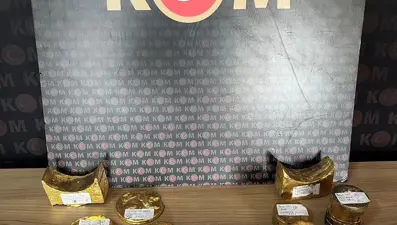 Kapadokya'da 61 kilo kaçak altın ele geçirildi