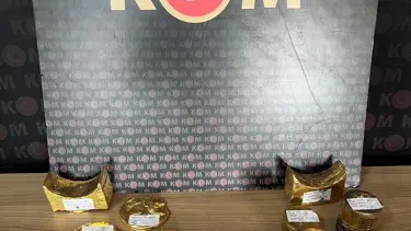 Kapadokya'da 61 kilo kaçak altın ele geçirildi
