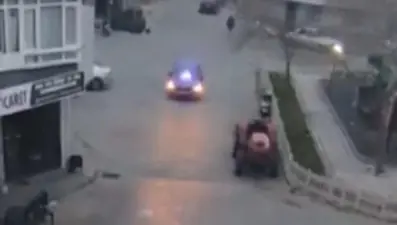 Tekirdağ'da çakarlı otomobilin sürücüsüne 138 bin lira ceza