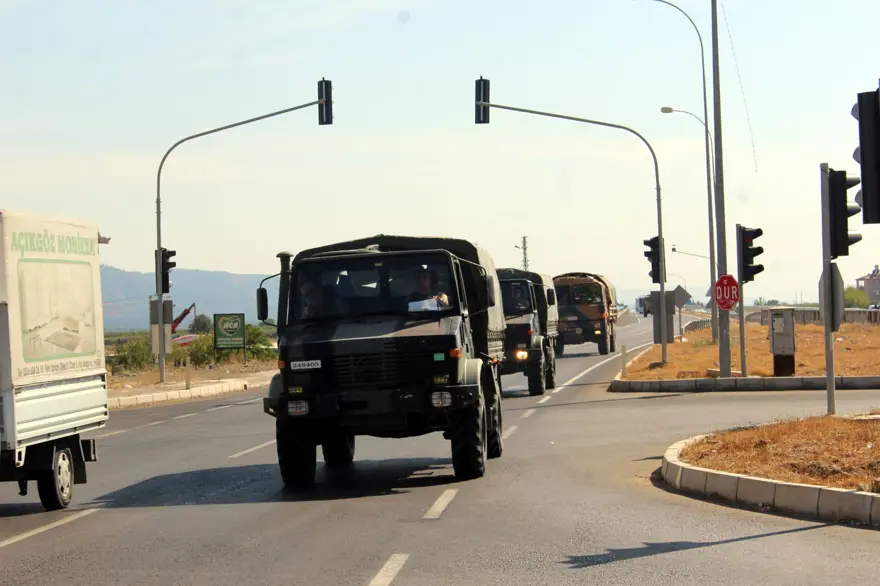 Suriye sınırına sevkiyat 5