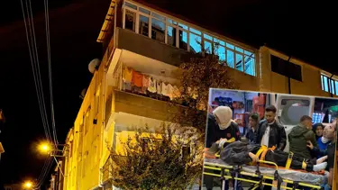 Çamaşır asarken terastan düştü