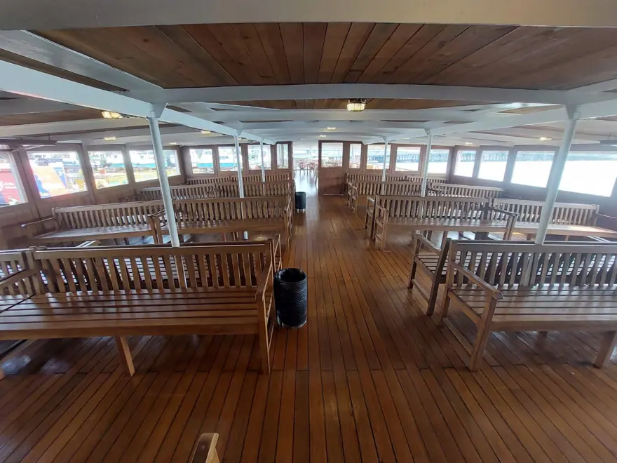 Tarihi Paşabahçe Vapuru mavi sulara geri döndü 9