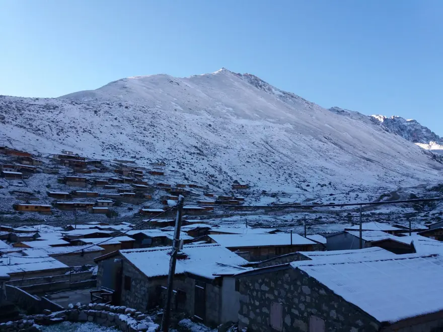 Rize’de Haziran ayında yaylaya kar yağdı 6