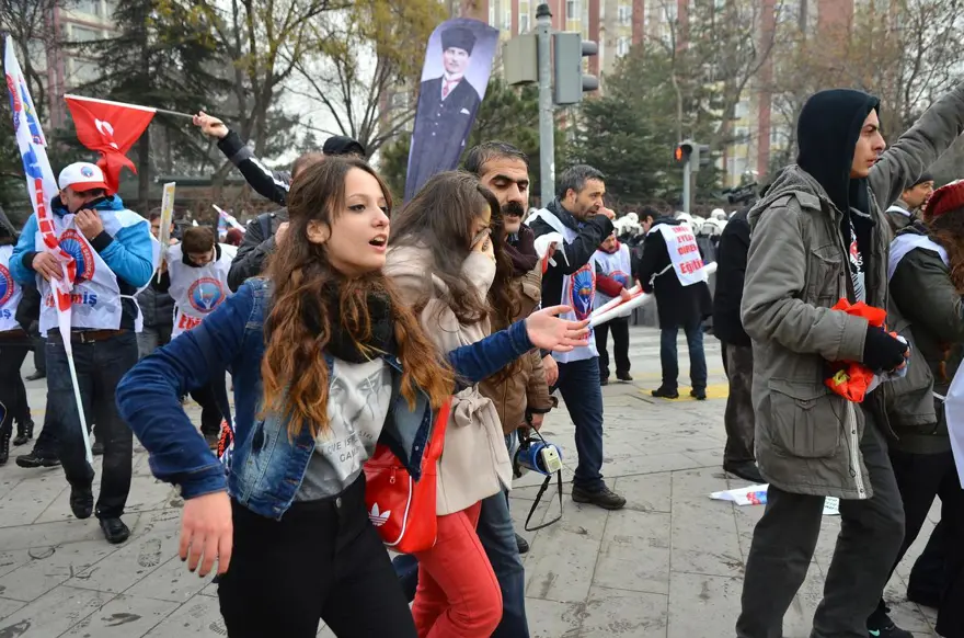 Ankara'da eyleme müdahale 18
