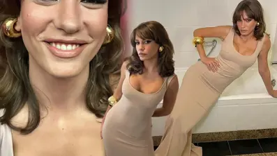 Serenay Sarıkaya'nın Altın Koza şıklığı