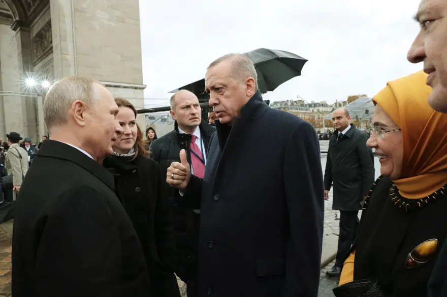 Cumhurbaşkanı Erdoğan ile Putin'den samimi sohbet 5